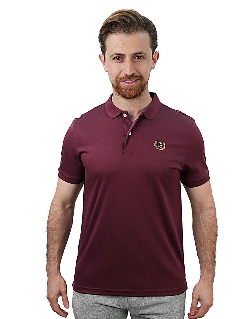 GIORDANO Men's Slim Fit Liquid Touch Polo - Image 1